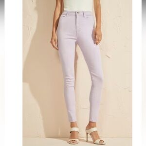 Marciano Lavender High-Waisted Skinny Jeans - Size 30